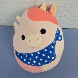NWT Squishmallows Reshma Pink Cow 8 Inch